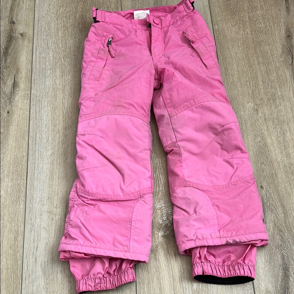 Pink Kids Snow Pants